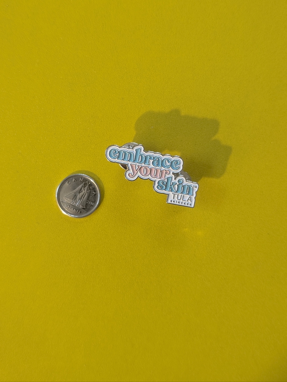 Tula Skincare 'Embrace Your Skin' Enamel Pin ✨